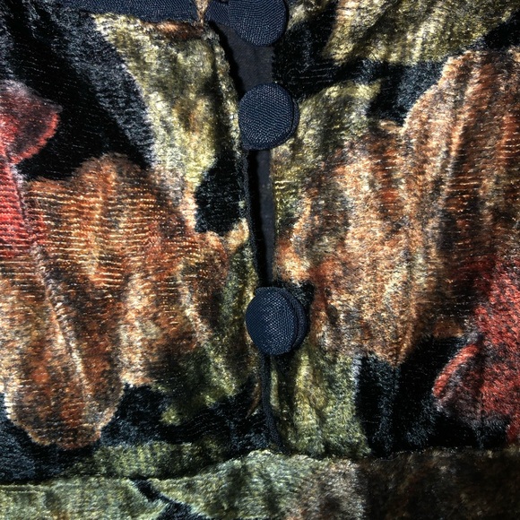 Nostalgia Vintage Velvet Maxi Dress - Picture 4 of 8